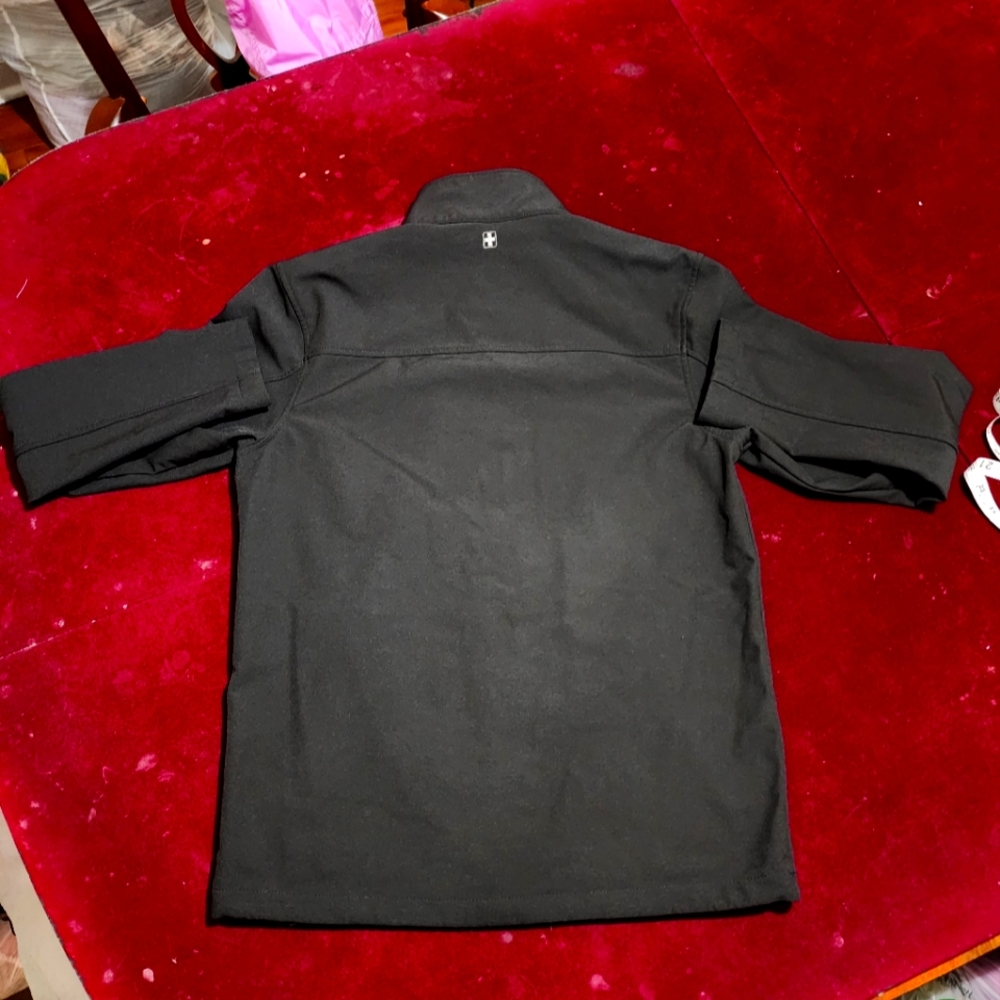 Swiss Tech 🇨🇭 Black Full Zipper Jacket - Picture 10 of 11